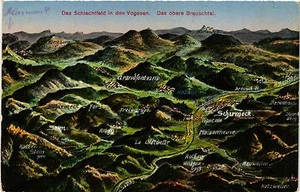CPA El campo de batalla en los Vosgos. Das obere BREUSCHtal (429547) - Imagen 1 de 1