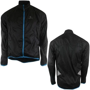 Chaqueta de Ciclismo para Hombre Impermeable Alta Visibilidad Correr Mangas Completas Abrigo Prenda para el torso Azul - Imagen 1 de 5