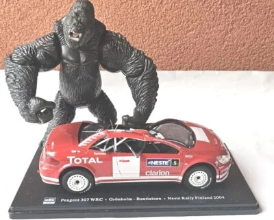 PEUGEOT307 WRC E KONG CHE LA COLPISCE SCALA 1:24 MODELLINO ORIGINAL RARE!! - Immagine 1 di 4