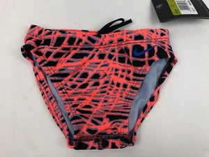 Boys Nike Performance Blaze Swim Brief NESS6020 NWT Swimsuit  - Picture 1 of 4