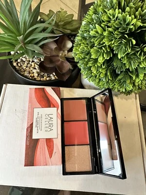 Laura Geller Eye, Lip, Cheek Palette Made To Multitask THINK PINK New Boxed - Image 1 of 3