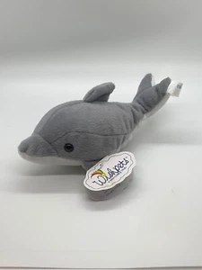 Wishpets 2003 PETE THE LITTLE DOLPHIN 8" Plush Stuffed Animal. new with tags - Picture 1 of 2