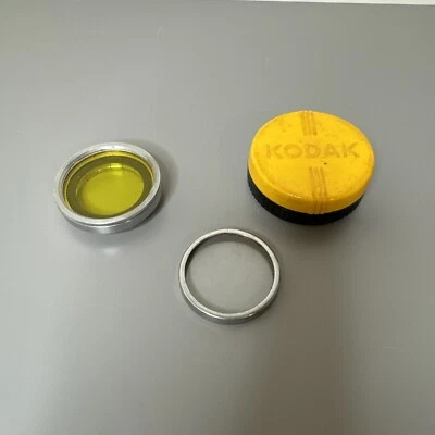 Vintage Kodak Skylight Filter Series VI Wratten 1A & Adapter Ring 1.25” 31.5 mm - Image 1 of 4