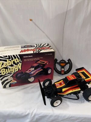 Vintage Radioshack Zebra Buggy With Original Box Tested And Working! - Image 1 of 4