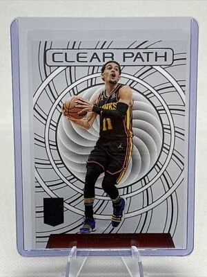 2023-24 Donruss Elite Clear Path Trae Young #20 Acetate Insert NM+ - Image 1 of 2
