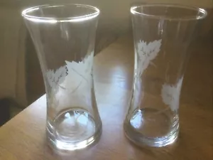 A Pair Of Cut Glass Vases - Picture 1 of 4