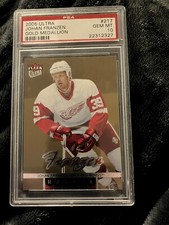 2005-06 Fleer Ultra Gold Medallion Johan Franzen #217 PSA 10 GEM MT Rookie RC
