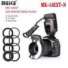 Meike MK-14EXT-N TTL Makro pierścień LED Speedlite Fr Nikon D80 D300S D600 D700 D5000