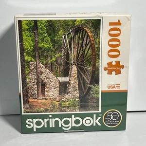 Springbok Water Wheel 1000 Piece Jigsaw Puzzle Sealed USA - Picture 1 of 5