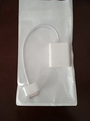 Apple OEM Original (A1368) Mini Display Port to VGA Adapter - White (MC552ZM/B) - Image 1 of 4