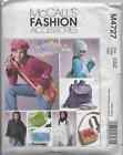 McCall's Sewing Pattern M4727 Girls' PONCHO, HATS, BAGS, BACKPACK, Accessories