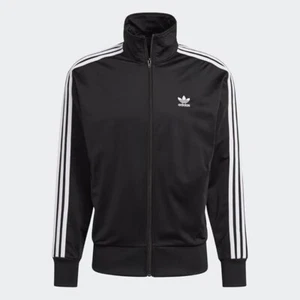 Adidas Originals Men's Adicolor Firebird Track Jacket in Black IJ7058 NWT - Picture 1 of 21