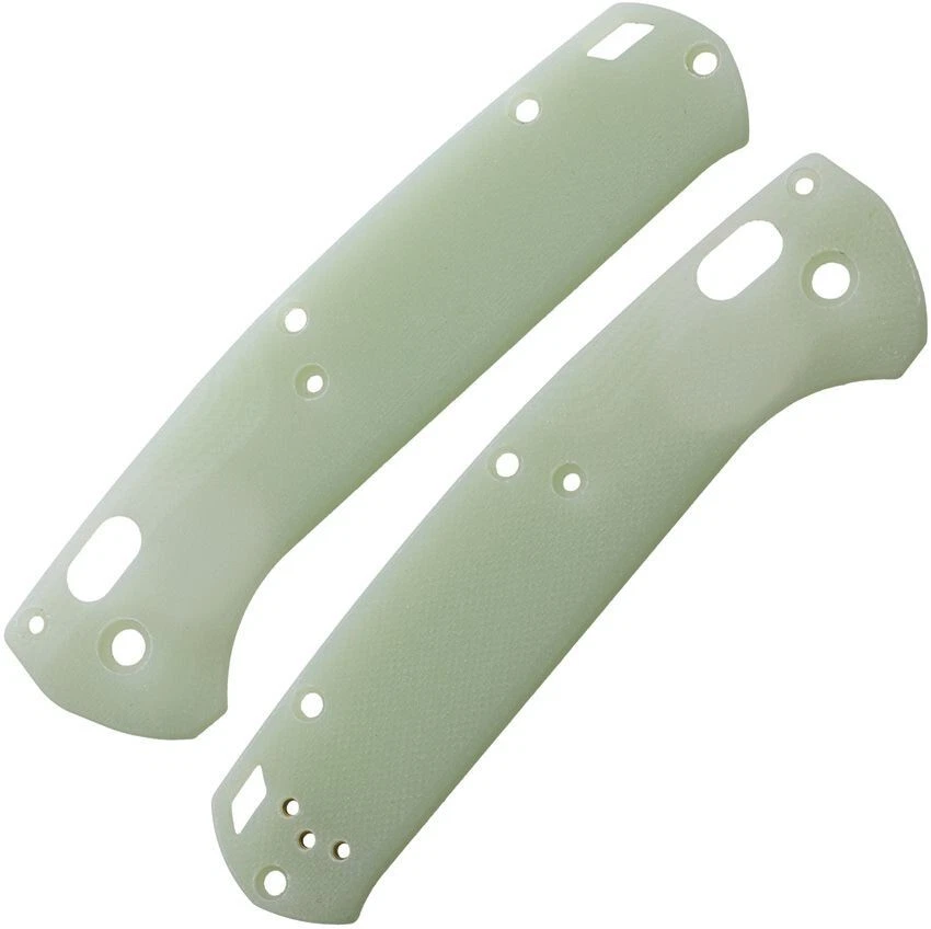 Flytanium Jade-Green G10 Scales For Customizing Your Benchmade Taggedout Knife - Image 1 of 1
