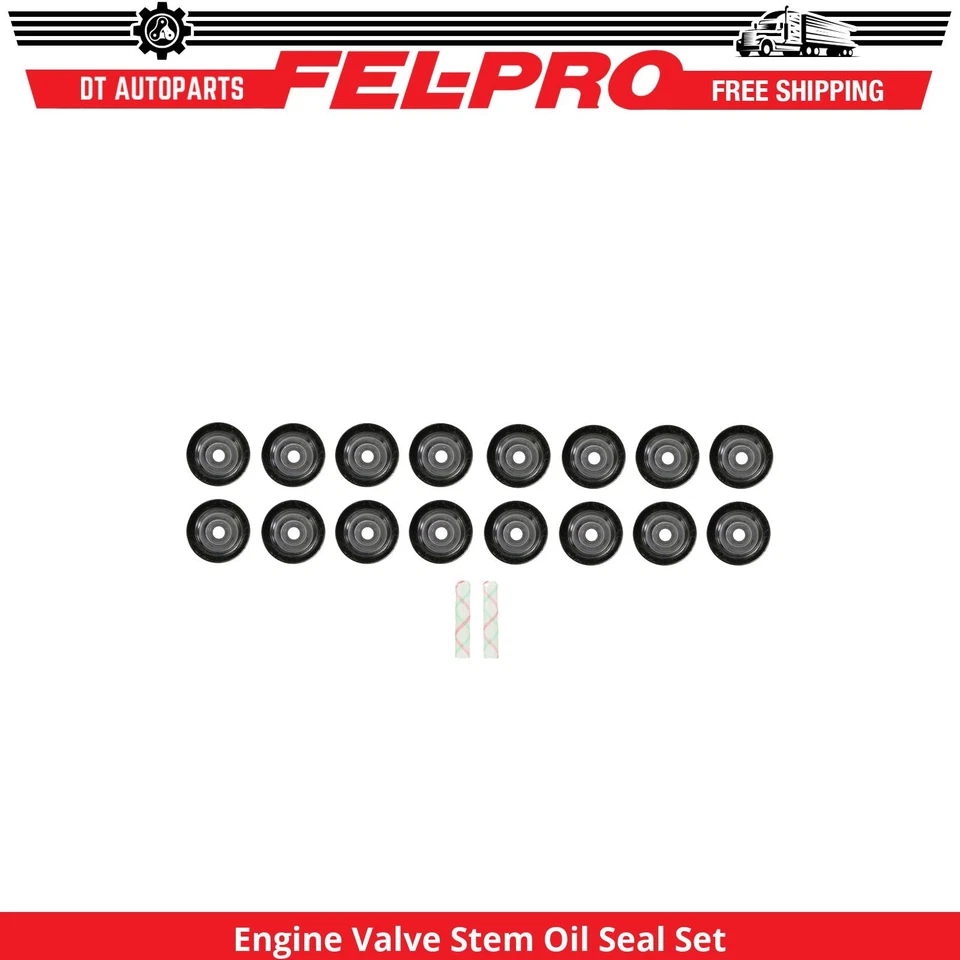 Juego de sellos de aceite de vástago de válvula de motor para Hyundai Santa Fe 2010-2012, 2019-2020 Fel-Pro Foto 1 de 1