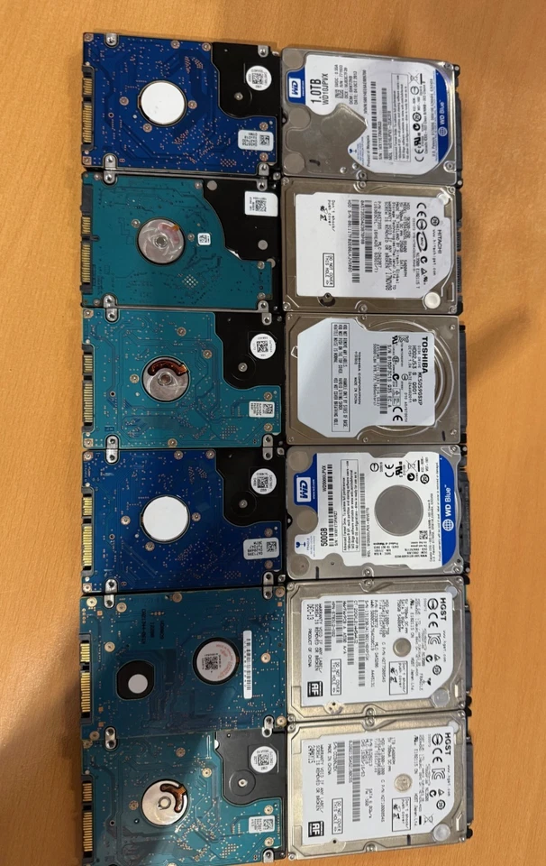 ***TOP*** Festplatten konvolut 12x SATA 160GB-1000GB - Bild 1 von 1