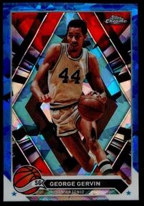 2023-24 Topps Cromo Zafiro George Gervin #75 San Antonio Spurs SP B25 - Imagen 1 de 2