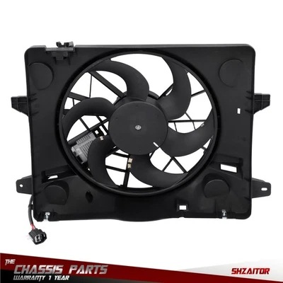 For Lincoln Town Car Mercury Grand Marquis Ford Crown Victoria 03-05 Cooling Fan - Image 1 of 4