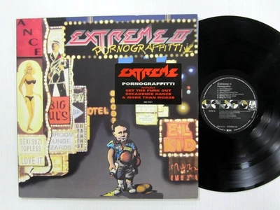 EXTREME II Pornograffitti LP 1990 Netherlands Original press VG++ vinyl NUNO - Image 1 of 3