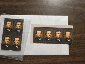 Edgar Allan Poe - (2008) - Unused Vintage Postage Stamps - 12 Total - Picture 1 of 2