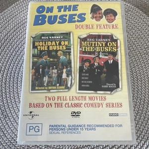 Holiday on the Buses / Mutiny on the Buses (DVD, 1974) DVD  Reg 4 Rare - Bild 1 von 3