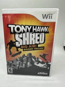Wii Tony Hawk SHRED Video GAME ONLY skateboard sports nintendo COMPLETE skate - Picture 1 of 4