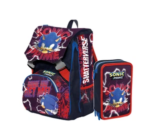 Zaino Sonic Prime Sdoppiabile Zaino scuola Sonic Prime - Foto 1 di 2
