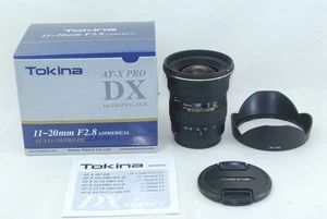 Lente gran angular Tokina AT-X Pro DX 11-20 mm F2,8 para Canon DSLR con caja - Imagen 1 de 6