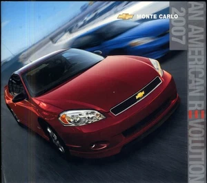 2007 Chevrolet Monte Carlo sales brochure LS 1LS LT 1LT SS 1SS - Bild 1 von 1