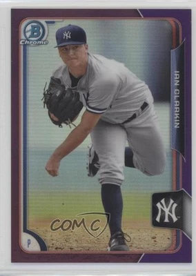 2015 Bowman Chrome Prospects Purple Refractor /250 Ian Clarkin #BCP212 - Image 1 of 2