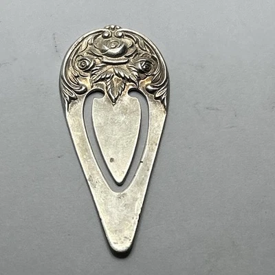 S. Kirk & Son Vintage Plata Esterlina Clip Marcador Artículo de Coleccionista, 925 Foto 1 de 4