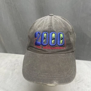 Oldtimer Y2K 2000 n. Chr. The Millennium Mütze Cap Grün Aliens Super Selten Muster Etikett - Bild 1 von 22