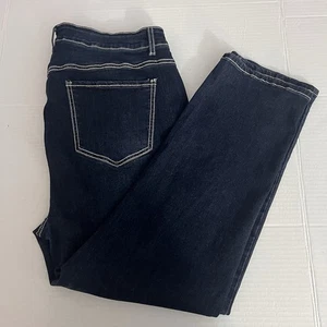Bloom Chic Damen 5-Pocket Stretch blau Jeans Übergröße 20 1X Ins 27 - Bild 1 von 11