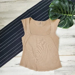 Camiseta sin mangas Free People Movement Hot Shot cuello cuadrado - Imagen 1 de 6