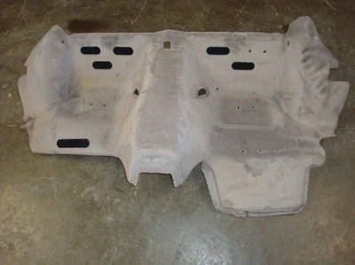 2001 PORSCHE 911 CARRERA 4 coupe 996 REAR SEAT RIGHT LEFT RH LH CARPET MAT GRAY  - Image 1 of 4