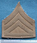 WWI SUPPLY SERGENT, BROWN WOOL ON TAN TWILL, UNIFORM REMOVED (CHV-14)
