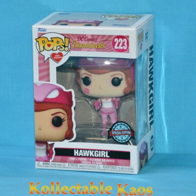 DC Comics Bombshells - Hawkgirl Breast Cancer Awareness Pop! Vinyl (RS) #223 - image 1 of 3