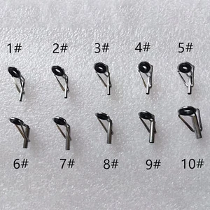 50pcs/set Fishing Rod Tips Anti-scratch Convenient Flared Frame Fishing Rod - Picture 1 of 9