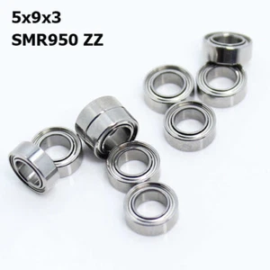 5x9x3 SMR950 ZZ Stainless Steel Bearings ABEC 5 - Picture 1 of 1