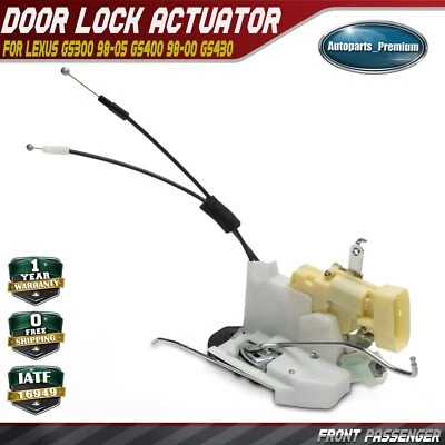 Actuador de bloqueo de puerta de pasajero delantero para Lexus GS300 98-05 GS400 98-00 GS430 01-05 Foto 1 de 4