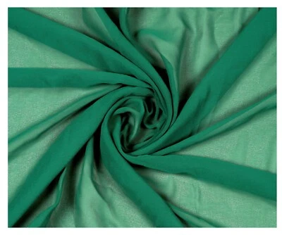 Tela de Gasa por Yarda 45" Ancho Costura Vestido Bufanda Artesanía Hágalo Usted Mismo Boda Fiesta Decoración Foto 1 de 3