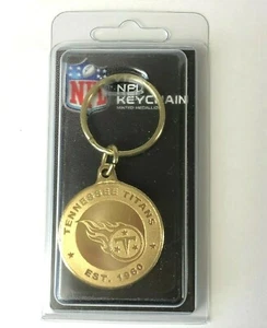 Tennessee Titans NFL Keychain Coin Keyring Highland Mint Made In USA - Picture 1 of 3