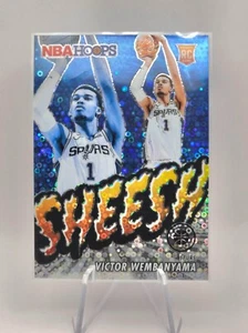 2023-24 Panini Premium Stock Sheesh Victor Wembanyama Rookie Card SSP - Picture 1 of 2