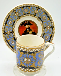 SELTENE LORD HORATIO NELSON SAMMLUNG KAFFEE ESPRESSOTASSE & UNTERTASSE WILLIAM EDWARDS - Bild 1 von 3