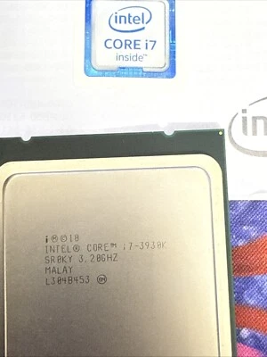 Intel Core i7-3930K Socket LGA2011 3.20 GHz CPU Processor (SR0H9) - Image 1 of 3