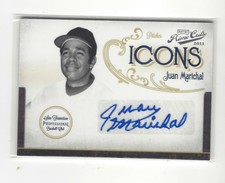 2011 Prime Cuts Icons Signatures Juan Marichal AUTOGRAPH Giants /25
