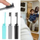 Brosse à dents pliable à poils doux brosse à dents nettoyage des dents brosse à dents pliante