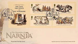 2025 MS FDC - Narnia - Lewis Close, Oxford Pmk Post Free - Picture 1 of 2