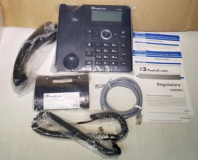 AudioCodes IP Phone 420HDG p/n GGWV00645 NEW - Image 1 of 4