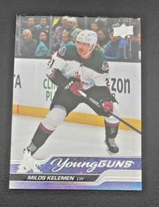 2023-24 UPPER DECK SERIES 1 YOUNG GUNS MILOS KELEMEN #211