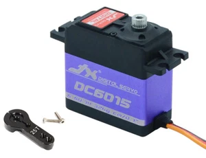 JX DC6015 Digital High-Torque 15kg Metal Gear Servo Designed for Precisions - Picture 1 of 1